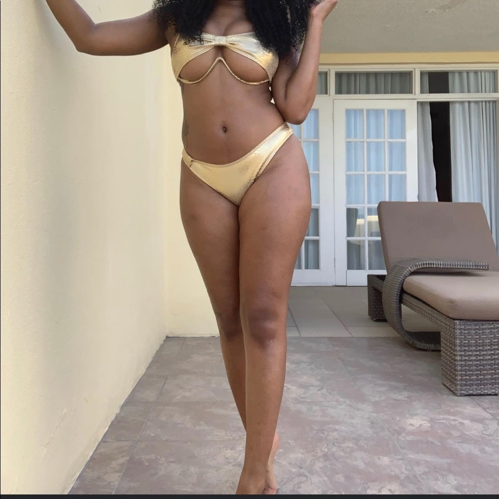 Black bathing suit